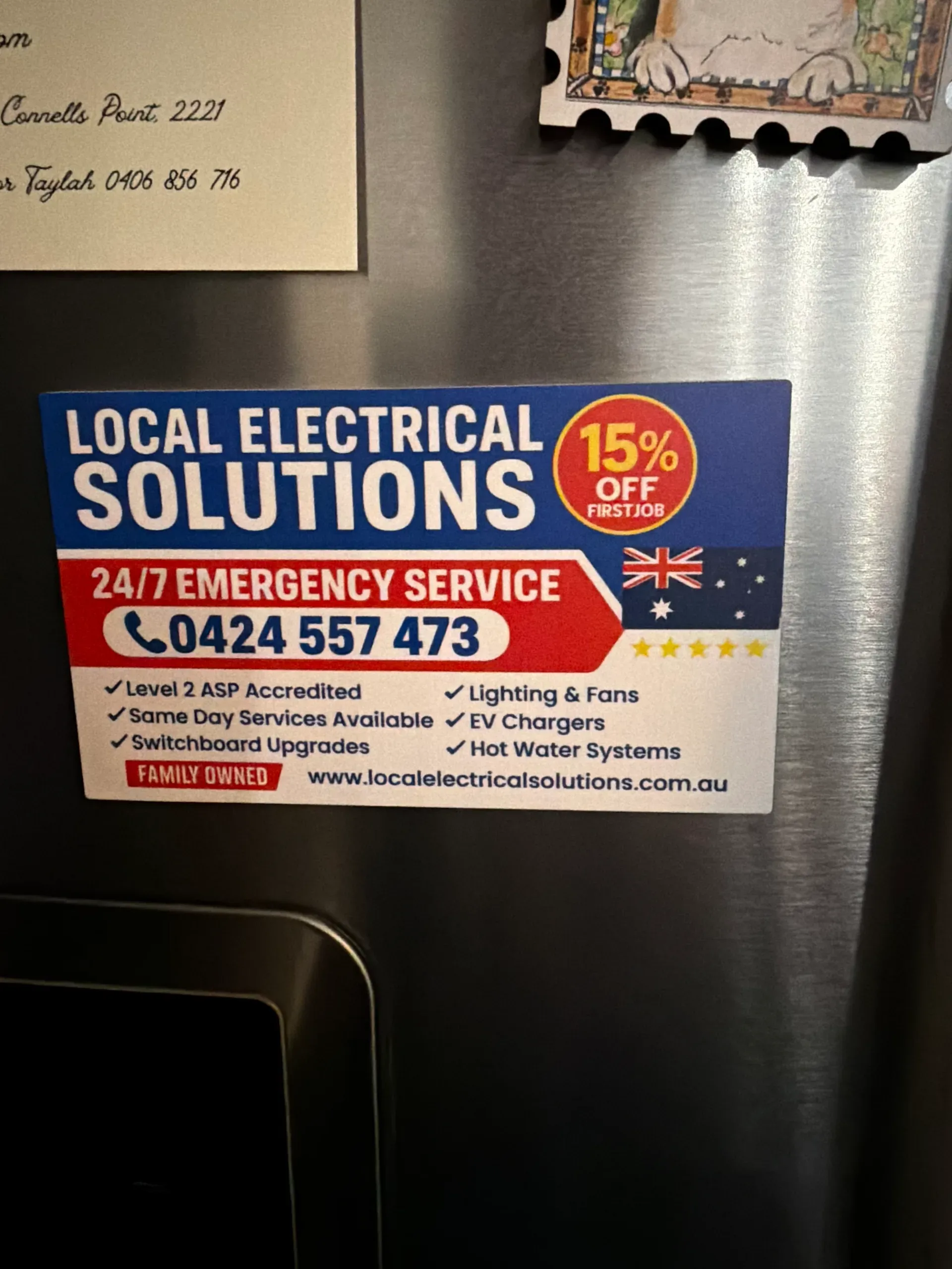 Company marketing magnet