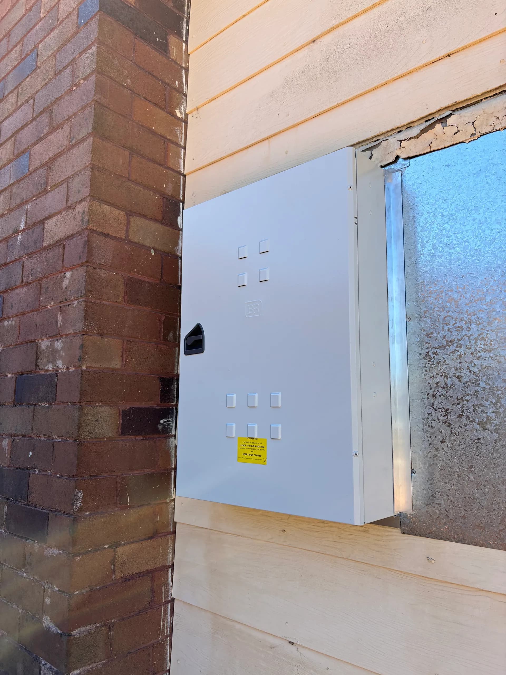 New switchboard closed