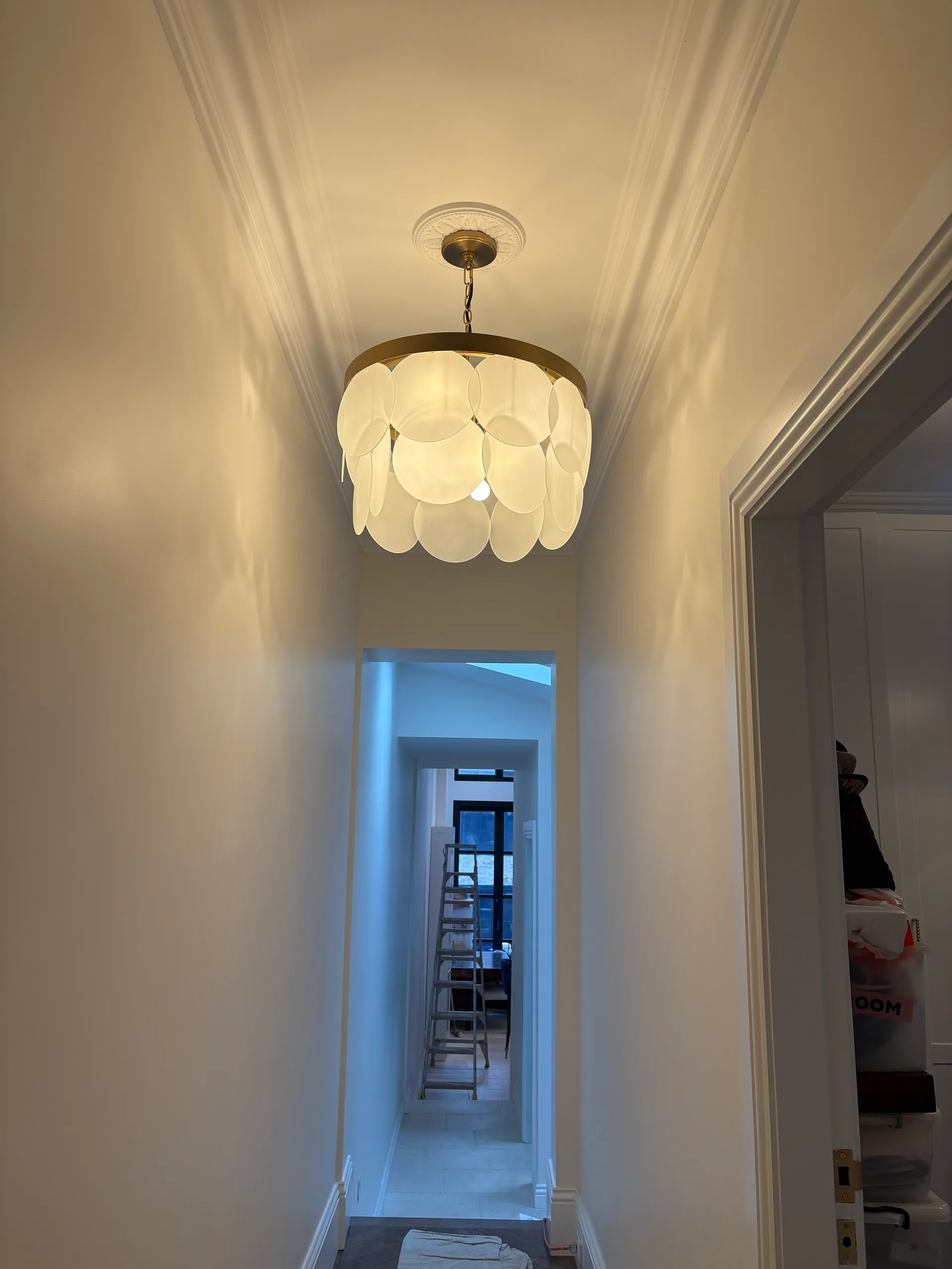 Hallway pendant light